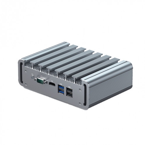 HYSTOU PO9B-J4125-6L Processeur Intel Celeron J4125 intégré, mini hôte à six ports réseau, spécification : 4 Go + 64 Go SH5601791-08
